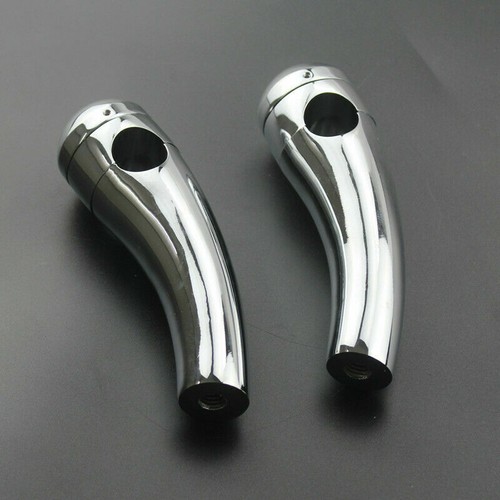 Universal Motorrad Handgriffe Aluminium - 22mm Lenker Griffe In Braun