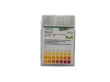 NEW (100/Pk) SUPELCO MQuant Non-bleeding pH Indicator Strip pH 7.5-14 1095320001