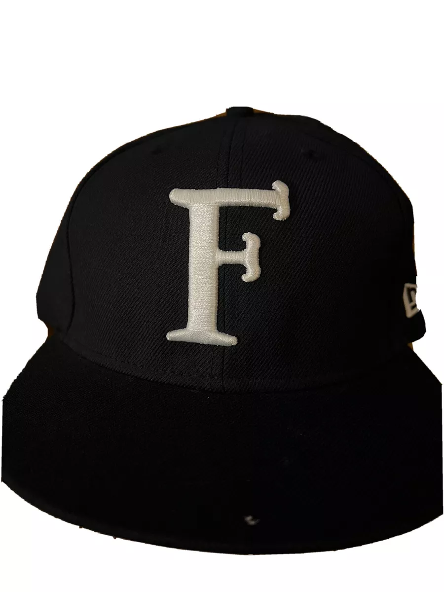 Frank's F Chop Shop Black White Cap New Era 5950 Size 7 3/8 NYC