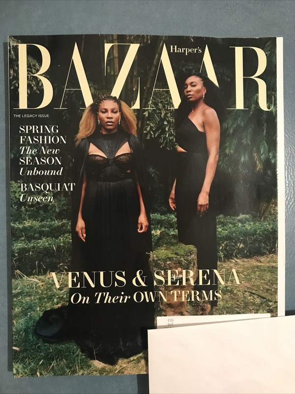 HARPER'S BAZAAR MAGAZINE MARCH 2022 VENUS & SERENA WILLIAMS Margaret Atwood New