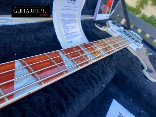 ♚UNDER THE BED♚2019 RICKENBACKER 4003 Stereo Bass ♚ MIDNIGHT BLUE !♚OHSC♚AMAZING - Picture 6 of 24