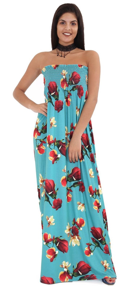 chinese dress ladies ROCKTHOSECURVES STRAPLESS BOOB TUBE MAXI DRESS  RockThoseCurves