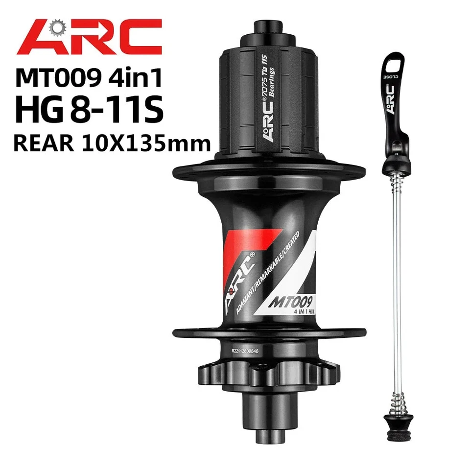 HG MS XD Freehub MTB Mountain Bike Rear Hub 28 32 36 Holes 11 12 Speed - Image 3 of 4