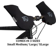 BAR MITTS MTB Commuter Hybrid Bike Winter Neoprene Glove Mittens Handlebar Cover