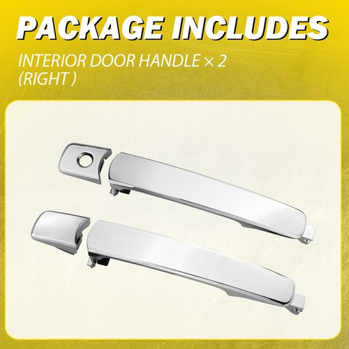 2x Front Rear Right RH Side Outer Door Handle For Nissan XTrail T31 2007-2013 - Picture 12 of 12