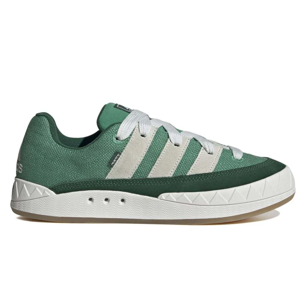 adidas Originals Adimatic Men's Trainers Canvas Shoes in Green / White / Gum