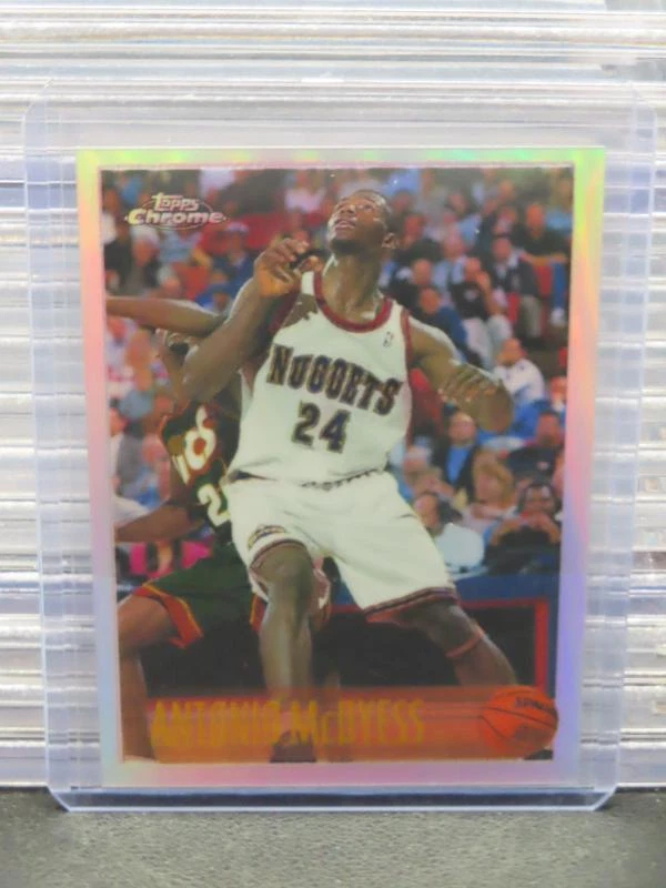 1996-97 Topps Chrome Antonio McDyess Refractor #30 Denver Nuggets