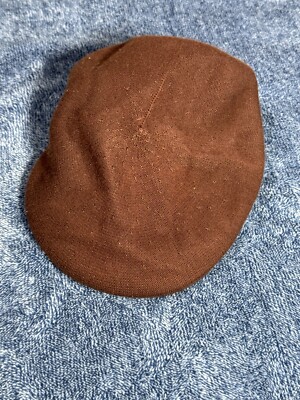 Kangol Hat Men's Medium Brown 38.83 Golf Driver Old School VTG