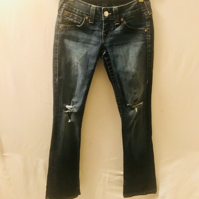 true religion jeans yellow stitching