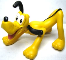 DISNEY JUNIOR PLUTO 2 1/4" MINI PLASTIC FIGURE BY JUST PLAY - NICE