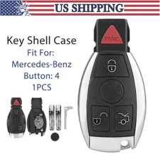 FOR MERCEDES BENZ C CL E GL ML S CLASS REMOTE SMART CAR KEY FOB CASE SHELL COVER