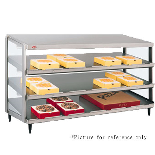 Hatco GRPWS3624T Countertop PassThru Pizza Warmer with Triple Slant