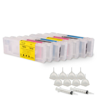 8×300ml Empty Refill Ink Cartridge Suitable for Epson Stylus Pro 4800 4880