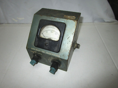 Vintage 0 to 200 Micro amp DC S.W.R. Bridge & Power Indicator test box