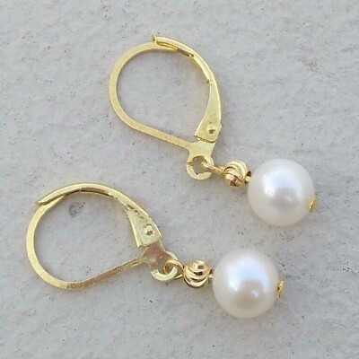 Orecchini A Goccia Perle AAA 16mm Orecchini A Goccia Con Perla Rosa Mare Del Sud - Oro 14kt, Diametro 16mm, Perfetti Per Un Look Elegante Orecchini Perla Rosa - Foto 2