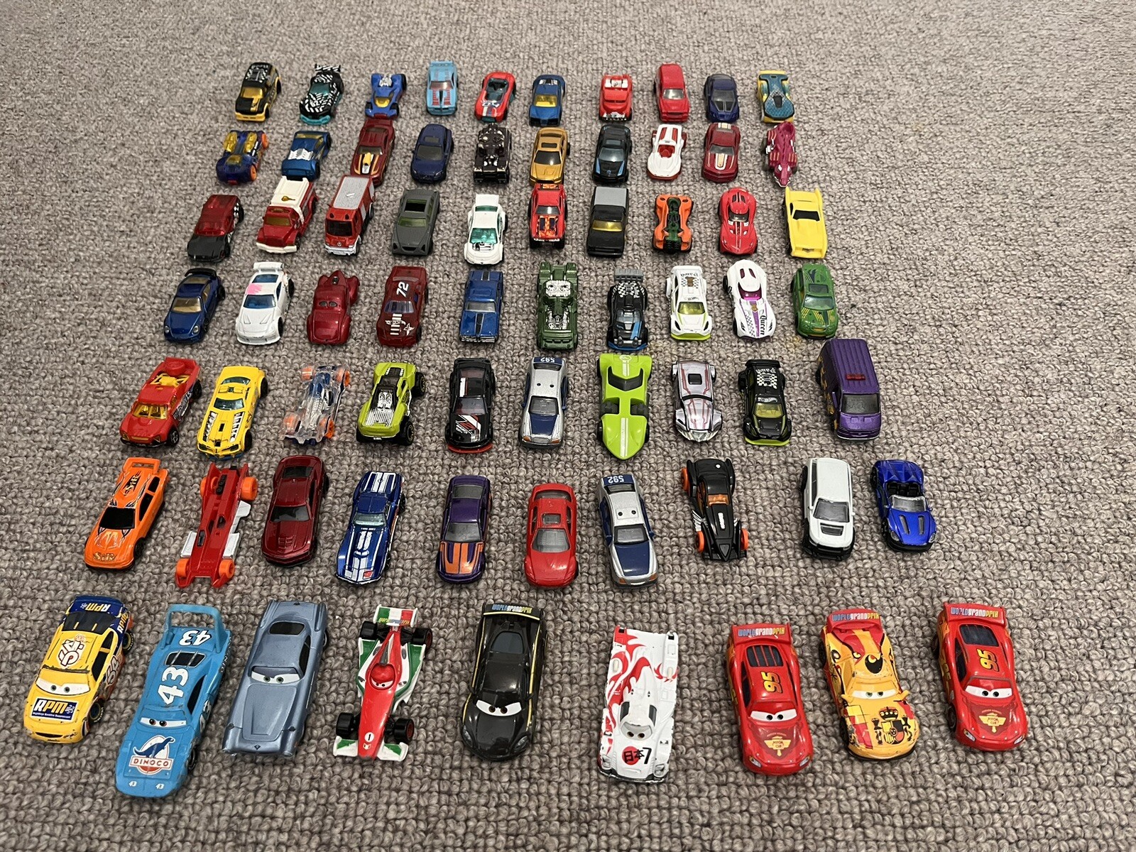 Bulk Lot 9 Disney Diecast Cars plus 69 other matchbox cars eBay