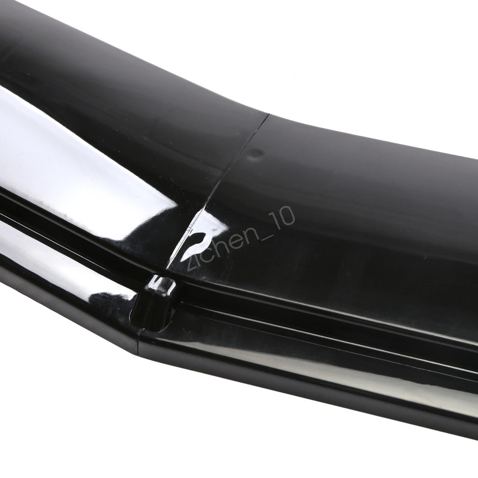 For Audi Q3 RS Q3 2011-2018 Sportback SUV Gloss Black Front Splitter Bumper Lip Foto 4 de 4