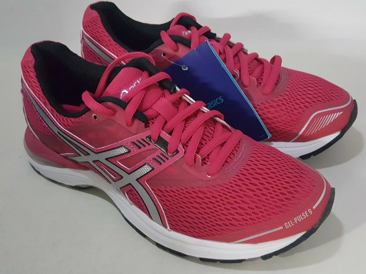ASICS Gel Pulse 9 Cosmo Pink Silver Black WOMENS 6 eBay