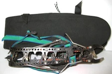 CAMP 195 Ice Climbing Crampons Foot Fangs Style  & Carrying Pack Mountaineering