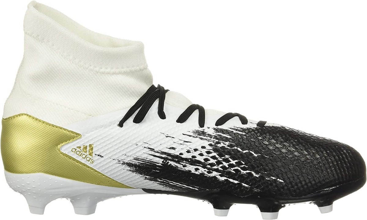 Adidas Men's Predator 20.3 FG Soccer Cleats FW9196 White Adidas Men's Predator 20.3 FG Soccer Cleats FW9196 White