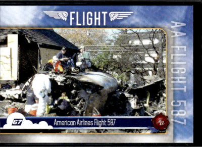 2023 Historic Autograph's Flight Card #67 American Airlines Flight 587 Crash US