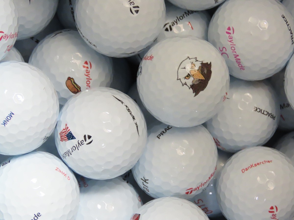 New 12 Dozen TaylorMade 2021 TP5x Golf Balls 144 My Symbol