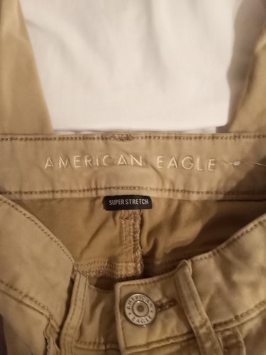 American Eagle Girls Size 6 Regular Khaki Jegging - Picture 9 of 11