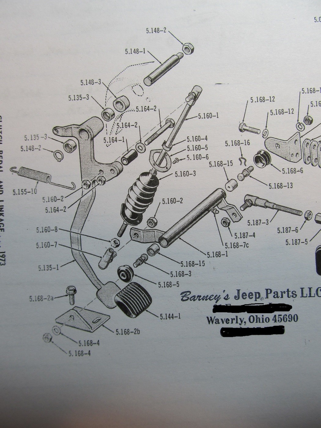 FITS JEEP 1972 1973 1974 1975 CJ5 CLUTCH PEDAL ROD BOOT 5351375 NEW! eBay