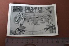 tolles altes Foto -abfotografiertes Plakat ? Circus Corty-Althoff 