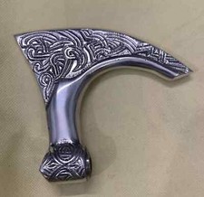 Engraved Derby Aluminuim Head Handle Only For Stylish Walking Cane Stick Gift