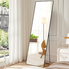 Rectangular Full Length Full Body Mirror Standing Floor Mirror Hanging Leaning