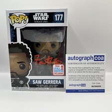 Forest Whitaker Stars Wars Rogue One AUTOGRAPH Saw Gerrera Signed Funko Pop ACOA