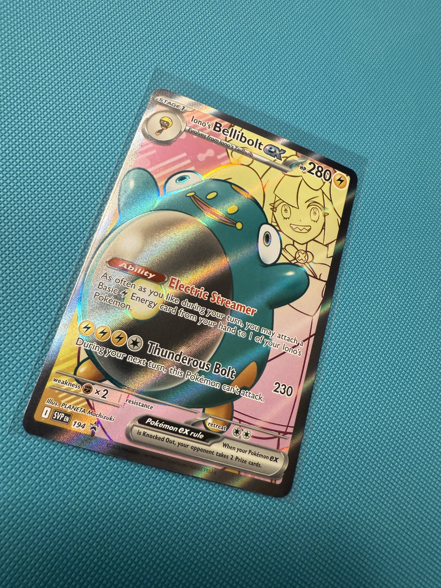 Pokemon - Iono's Bellibolt Ex 194 (Mint Condition) | eBay
