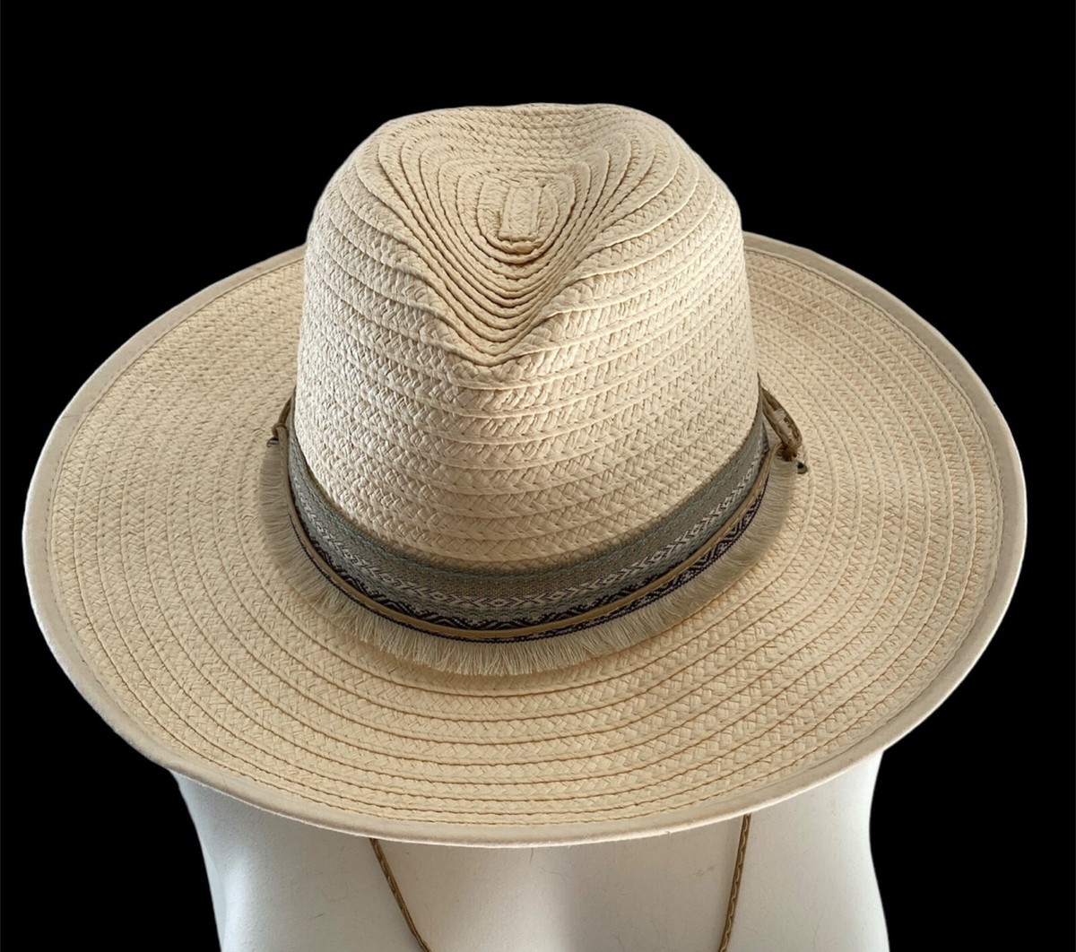 Fedora Hat Fedora With Chin Strap Men's American Maker Panama - Main Image