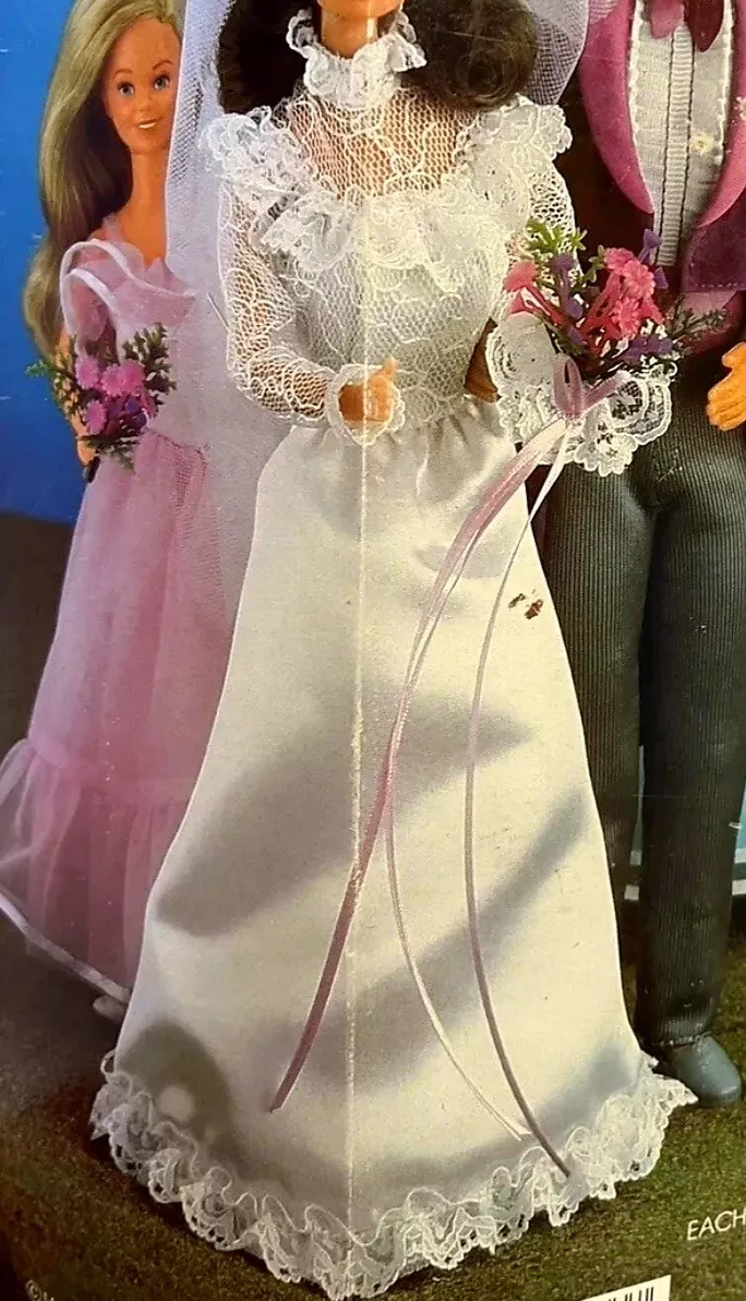 1966 cheap wedding barbie