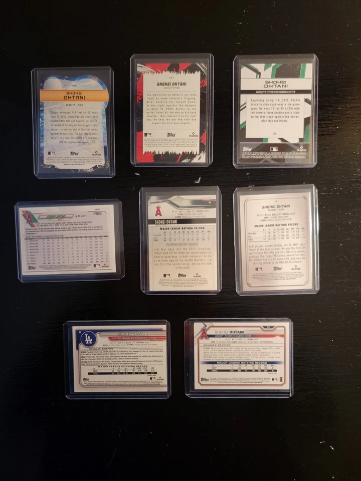 2020 - 2024 Topps Bowman Shohei Ohtani 19 Card Investment Lot -Topps Fire -... - Image 2 of 4