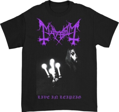 Mayhem - Live In Leipzig DEAD Shirt - Size XL - NEW OFFICIAL - Black Metal