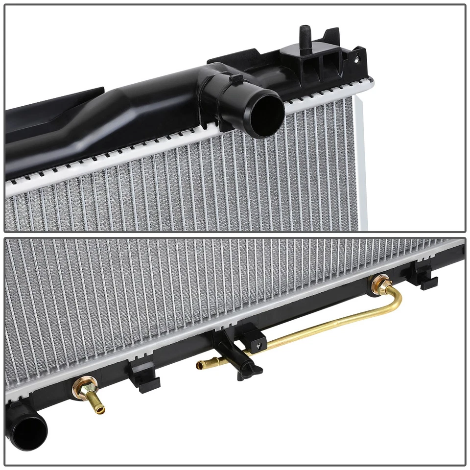 Radiador núcleo de aluminio 2435 para Toyota Solara Camry V6 Lexus Es300 AT 2002-2008 Foto 4 de 4