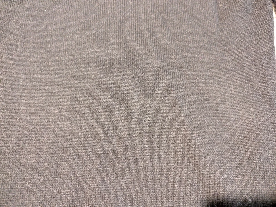 Tweeds Cashmere Sweater Womens XL Black 2 Ply Lightweight Sweater Sweatshirt  - Image 4 of 4