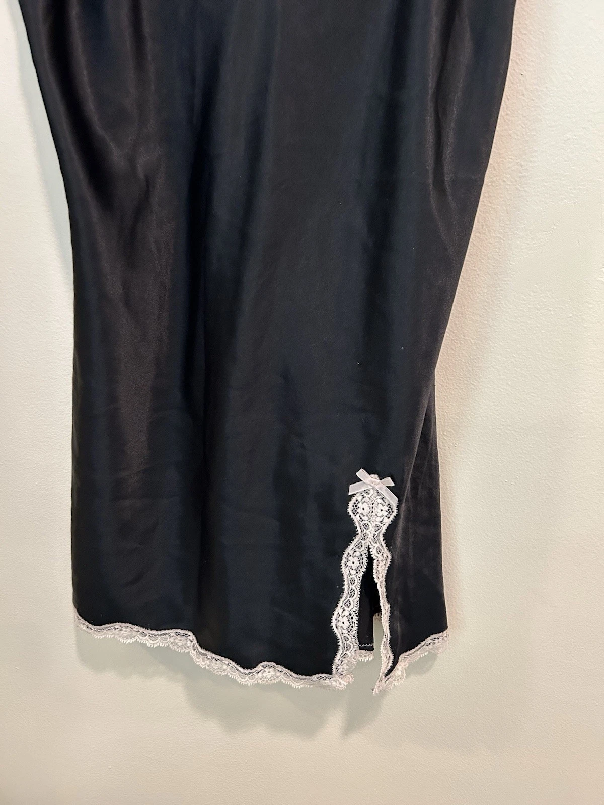 UNDERCOVER Pigiama donna Victoria's Secret mini abito slip orlo pizzo taglia media lingerie