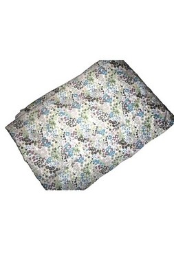 THRESHOLD PERFORMANCE PURPLE BLUE BROWN FLORAL (1) Queen Fitted Sheet 15 