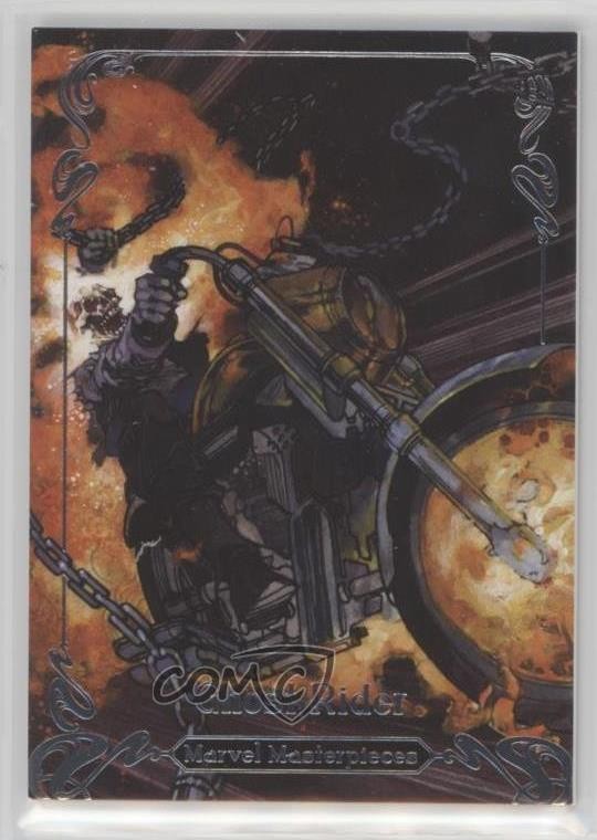 2018 Upper Deck Marvel Masterpieces Level 2 /1499 Ghost Rider #54 0z17