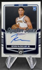 2024 Panini Donruss Optic Kevin McCullar Jr. #89 Signature Series RC Auto