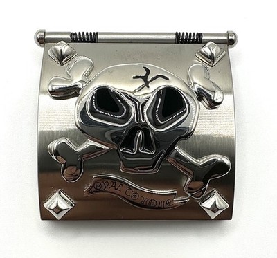 Genuine Corum 138.177.20 Buckingham Wunderkammer Skull S/S Watch Case With Cover
