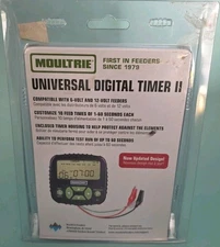 Moultrie Universal Digital Game Feeder Timer, Gen 2, Black - MFA-13461 Brand New