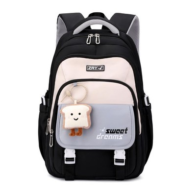 middle high school backpack for girls cute elementary bookbag college student...