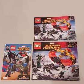 LEGO Marvel The Ultimate Battle for Asgard 76084 Complete w/ Minifigs