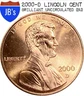 2000-D Lincoln Memorial Cent Penny 1c - BRILLIANT UNCIRCULATED (BU)