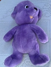 Sugar Loaf 13 Inch Purple Bear Plush