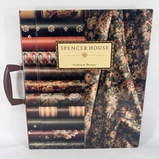 Vintage Wallpaper & Fabric Sample Book Seabrook Designs Spencer House Crafts